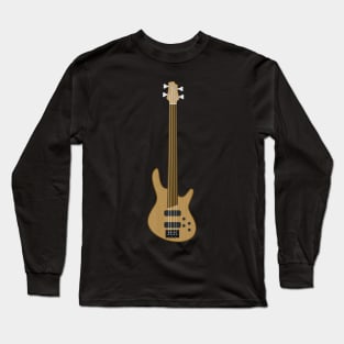 Fretless Bass Guitar Long Sleeve T-Shirt